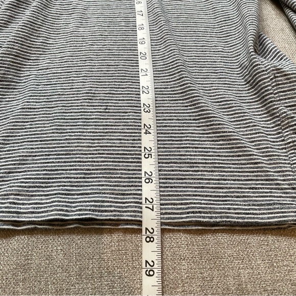 Superdry The Orange Label Striped Cotton Long Sleeve Thermal Layer Activewear - Picture 5 of 8